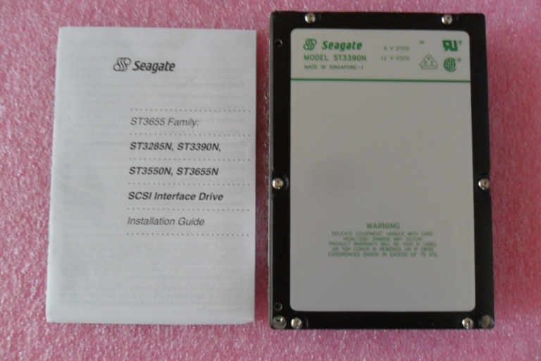 Seagate ST3390N 340MB 8bit 50PIN SCSI-1 Internal Hard Drive